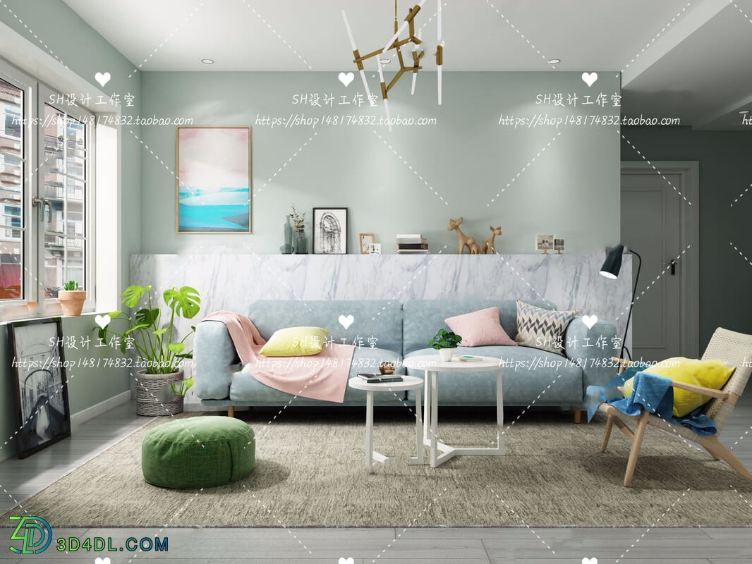  Living Room Scenes Vol 5 (059)