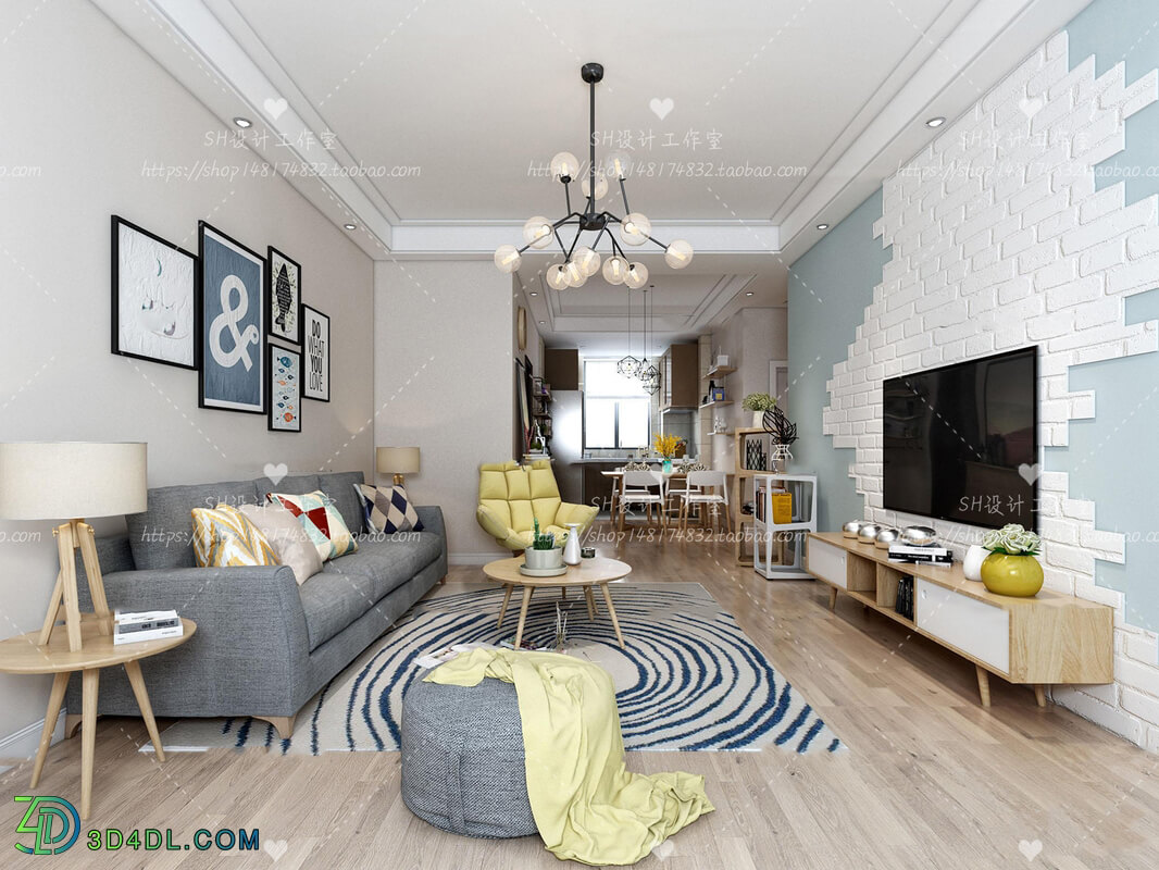  Living Room Scenes Vol 6 (052)