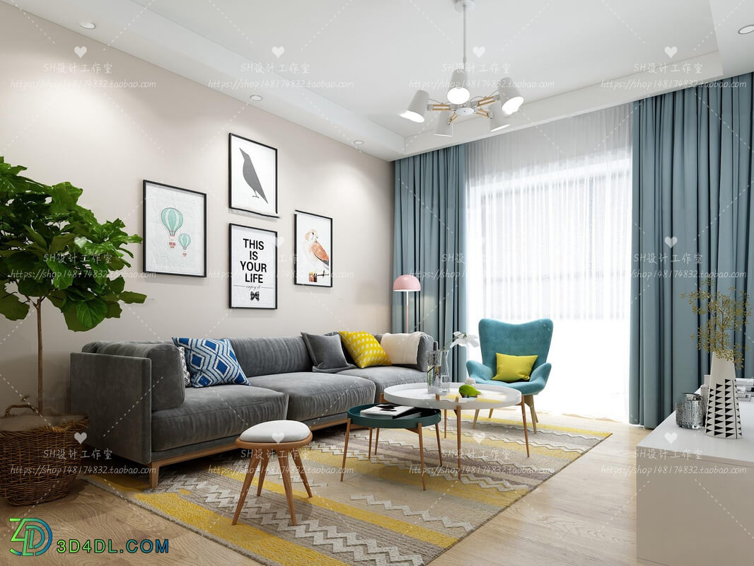  Living Room Scenes Vol 6 (058)