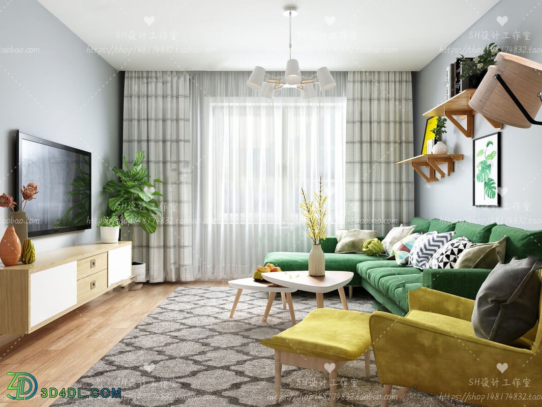  Living Room Scenes Vol 6 (078)