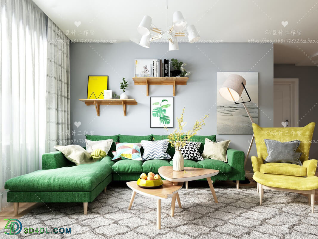  Living Room Scenes Vol 6 (078)