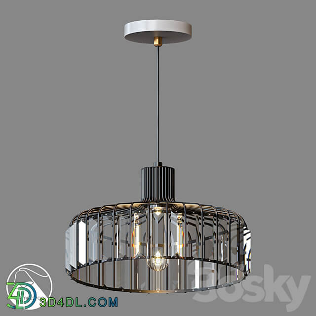 LampsShop.ru L1558a Chandelier Glass Edge Pendant light 3D Models 3DSKY