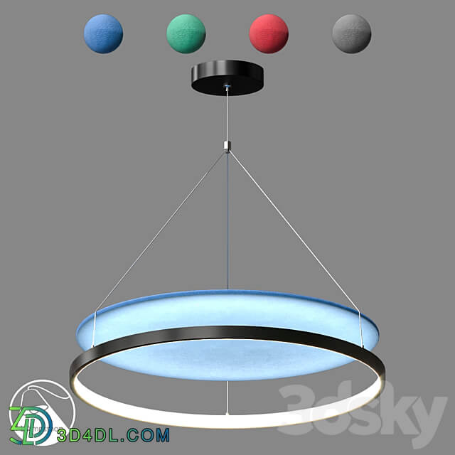LampsShop.ru L1559a Chandelier Acrile Pendant light 3D Models 3DSKY