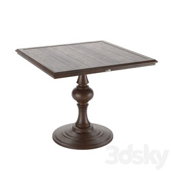 Table Albero Koloniale outdoor OM 3D Models 3DSKY 