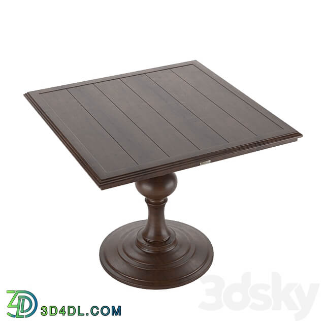 Table Albero Koloniale outdoor OM 3D Models 3DSKY