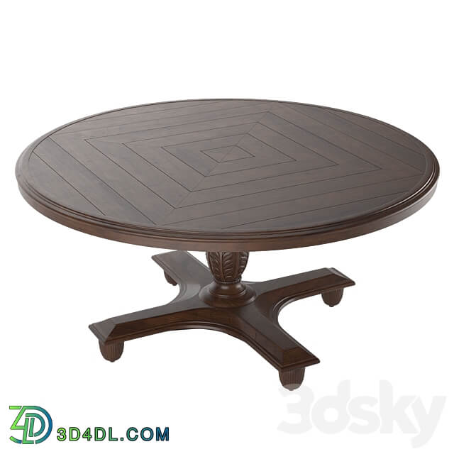 Albero Koloniale outdoor table OM 3D Models 3DSKY