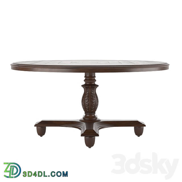 Albero Koloniale outdoor table OM 3D Models 3DSKY