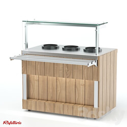 Bain marie for first courses with electric chandeliers 5L RM1 хD Capital 3D Models 3DSKY 