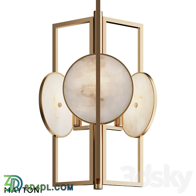 Pendant lamp MOD099PL 03G OM Pendant light 3D Models 3DSKY