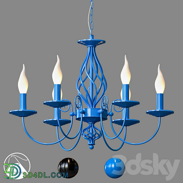 LampsShop.ru L1375а Chandelier Holley Pendant light 3D Models 3DSKY