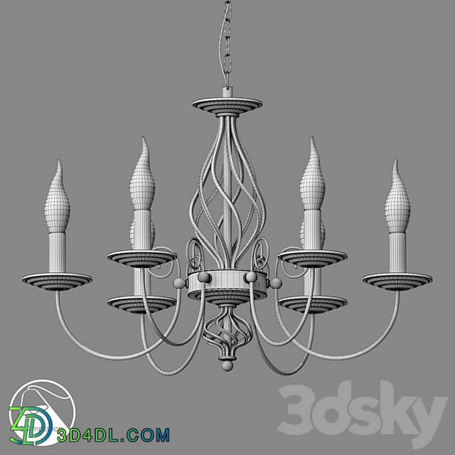 LampsShop.ru L1375а Chandelier Holley Pendant light 3D Models 3DSKY