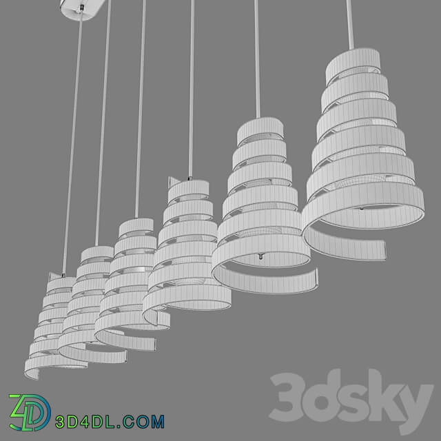 OM Pendant lamp Eurosvet 50058 3 Storm Pendant light 3D Models 3DSKY