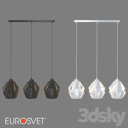OM Pendant lamp Eurosvet 50137 3 Moire Pendant light 3D Models 3DSKY 