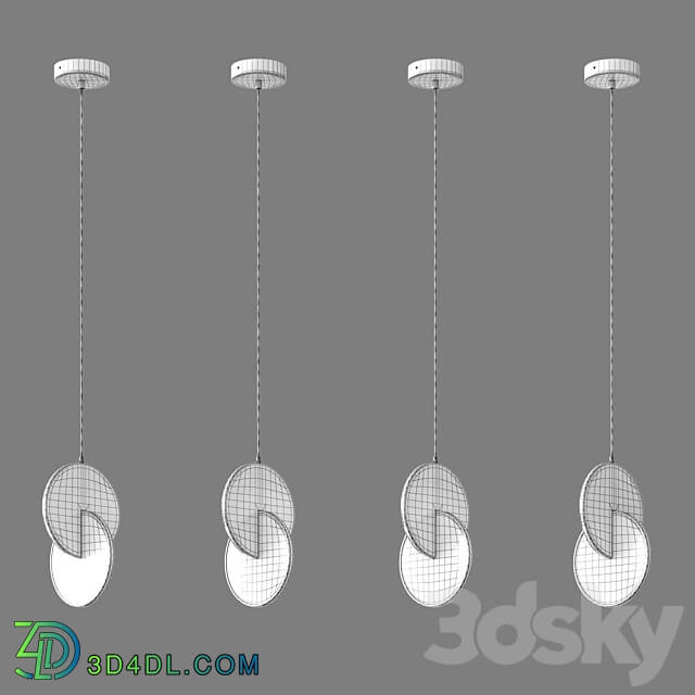 OM Pendant lamp Eurosvet 50225 1 LED Lang Pendant light 3D Models 3DSKY