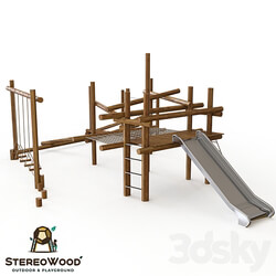 Igrovoy komplekc HardWood CWPg678.010 3D Models 3DSKY 
