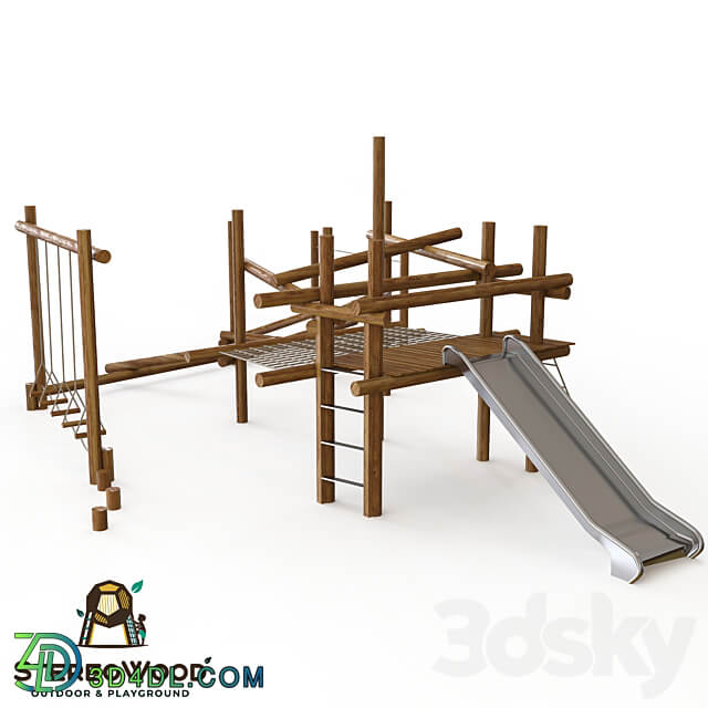Igrovoy komplekc HardWood CWPg678.010 3D Models 3DSKY