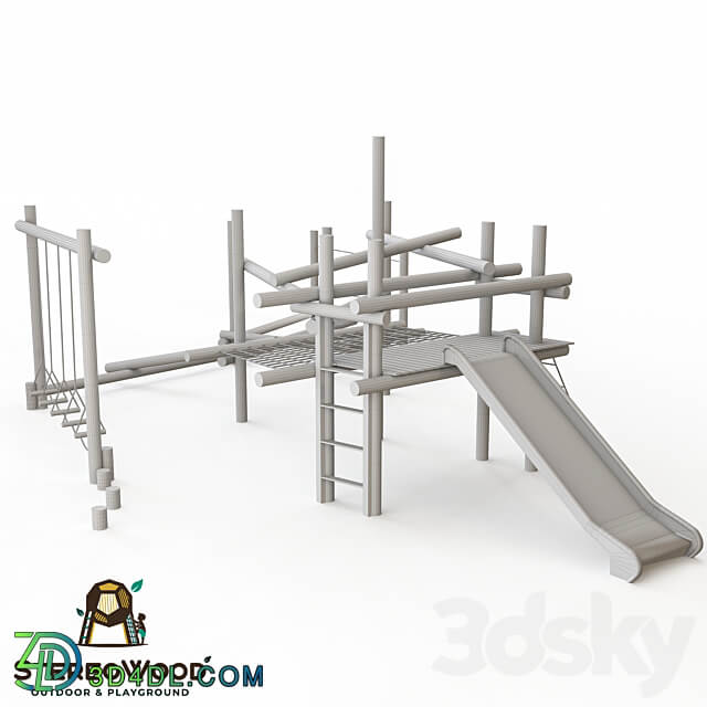 Igrovoy komplekc HardWood CWPg678.010 3D Models 3DSKY