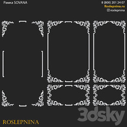 SOVANA frame set by RosLepnina 3D Models 3DSKY 