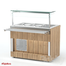 Refrigerated counter RC1 Capital 100 3D Models 3DSKY 