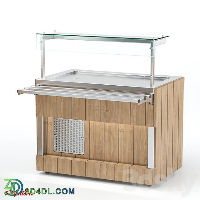 Refrigerated counter RC1 Capital 20 3D Models 3DSKY