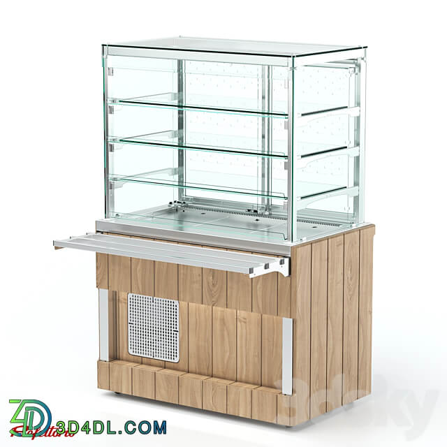 Refrigerated display case RC2 Capital 3D Models 3DSKY