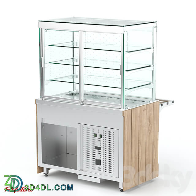Refrigerated display case RC2 Capital 3D Models 3DSKY