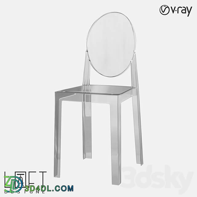 Chair LoftDesigne 3630 model 3D Models 3DSKY