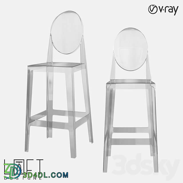 Bar stool LoftDesigne 3631 model 3D Models 3DSKY