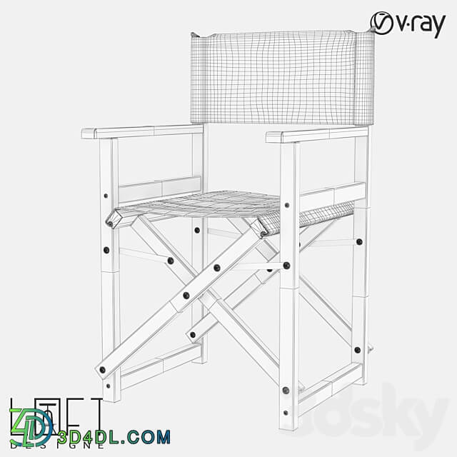 Chair LoftDesigne 3704 model 3D Models 3DSKY