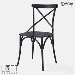 Chair LoftDesigne 3713 model 3D Models 3DSKY 