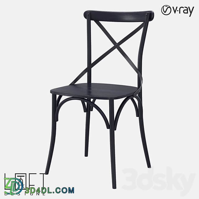 Chair LoftDesigne 3713 model 3D Models 3DSKY