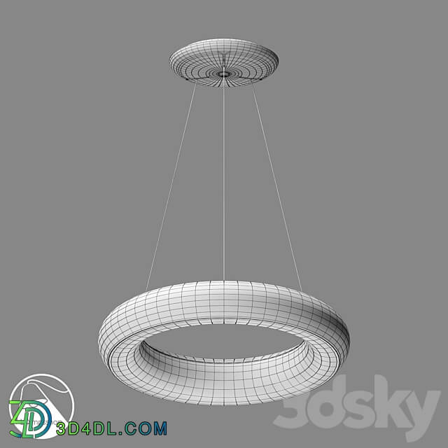 LampsShop.com PL3015 Pendant HIGH CIRCLE Pendant light 3D Models 3DSKY