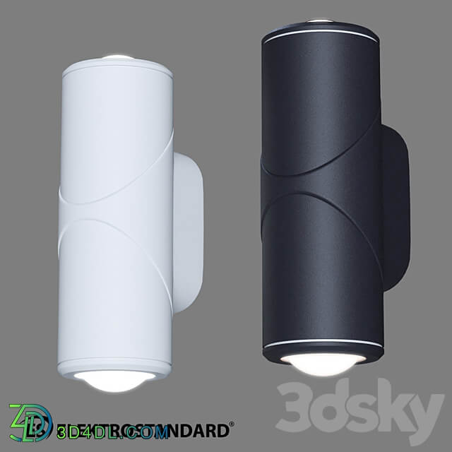 OM Outdoor LED Wall Light Elektrostandard 35127 D GIRA 3D Models 3DSKY