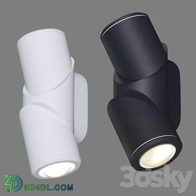 OM Outdoor LED Wall Light Elektrostandard 35127 D GIRA 3D Models 3DSKY