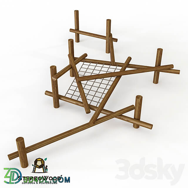 Igrovoy komplekc HardWood CWOC042.003 3D Models 3DSKY