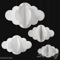 Decorative suspension Clouds Miscellaneous 3D Models 3DSKY 