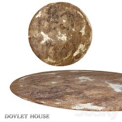  OM Round carpet DOVLET HOUSE art 16172 3D Models 3DSKY 