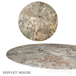  OM Round carpet DOVLET HOUSE art 16175 3D Models 3DSKY 