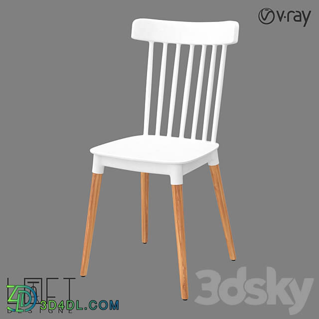 Chair LoftDesigne 3760 model 3D Models 3DSKY