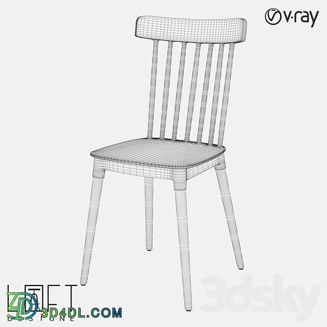 Chair LoftDesigne 3760 model 3D Models 3DSKY