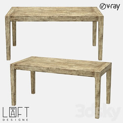 LoftDesigne 60420 model table 3D Models 3DSKY 