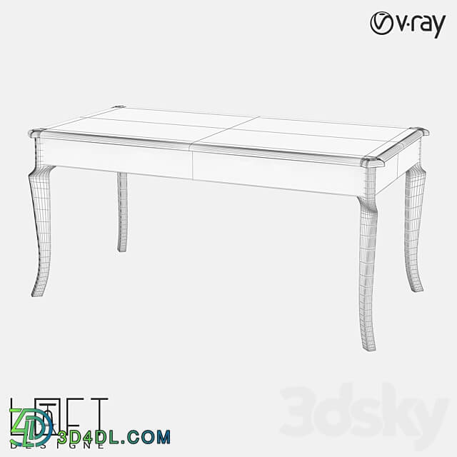 LoftDesigne 60421 model table 3D Models 3DSKY