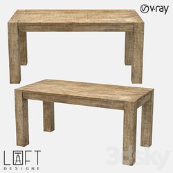 LoftDesigne 60422 model table 3D Models 3DSKY 