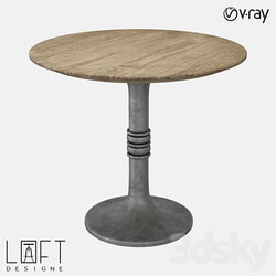 LoftDesigne 60426 model table 3D Models 3DSKY 