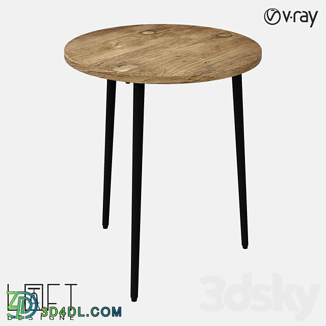 Coffee table LoftDesigne 60427 model 3D Models 3DSKY