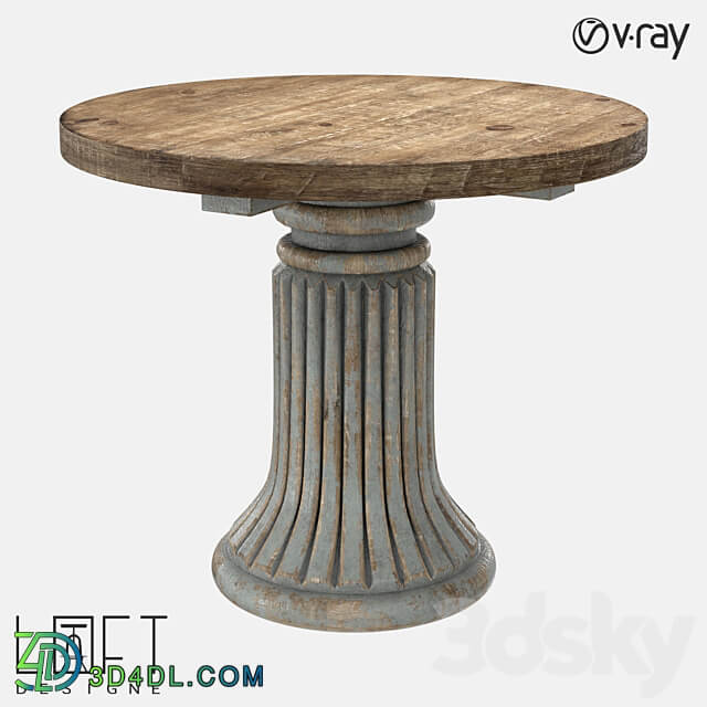 LoftDesigne 60428 model table 3D Models 3DSKY