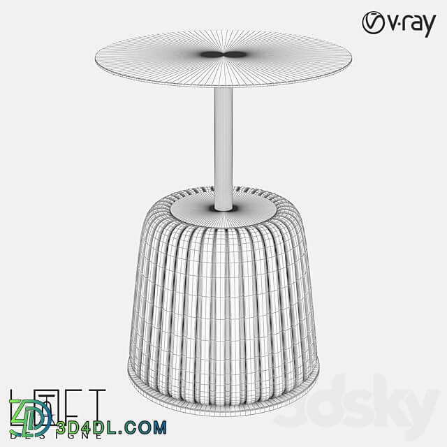 Coffee table LoftDesigne 60850 model 3D Models 3DSKY