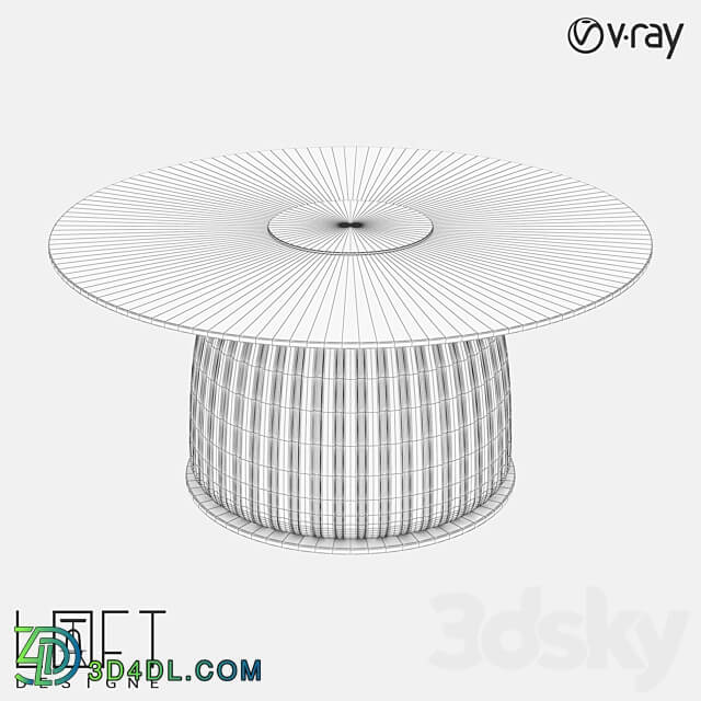 Coffee table LoftDesigne 60852 model 3D Models 3DSKY