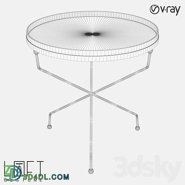 Coffee table LoftDesigne 60853 model 3D Models 3DSKY