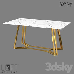 LoftDesigne 61029 model table 3D Models 3DSKY 